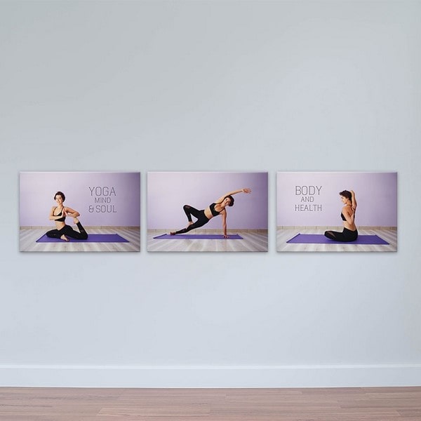Tranh dán tường yoga thiền với các mẫu siêu đẹp siêu ấn tượng (4)